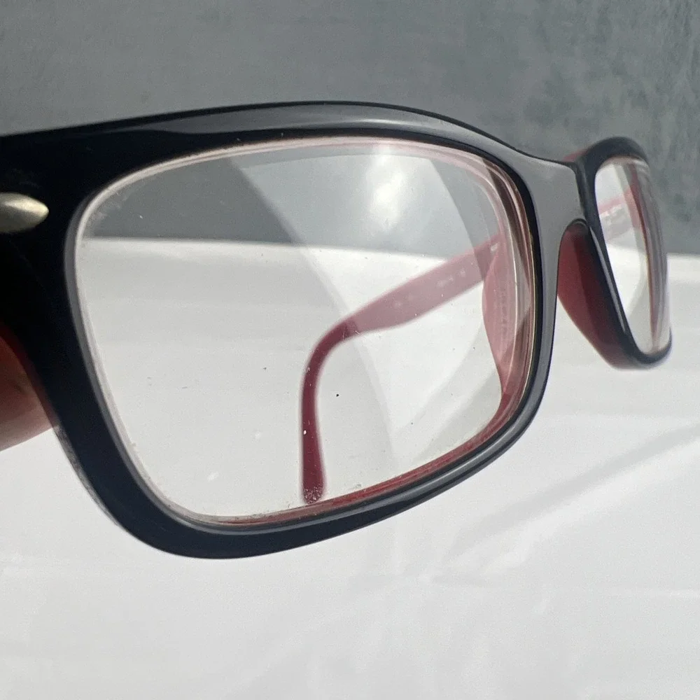 Ray Ban RB 1535 3573 Eyeglasses Red Logo Arms 48-16-130 Frames Only #4